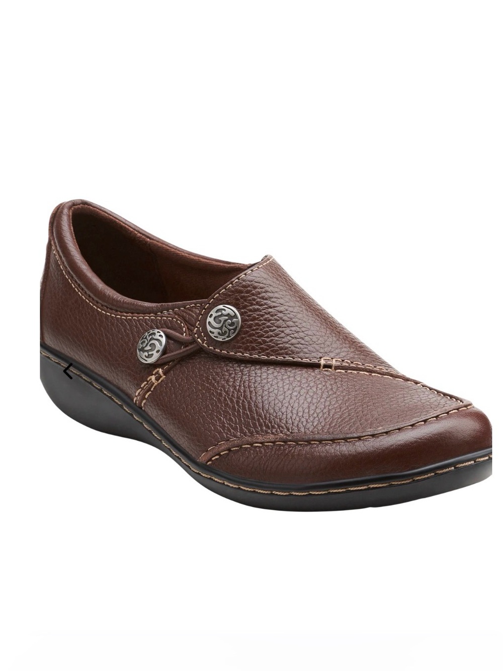 Clarks Womens Ashland Lane Q Loafers Size 10 XW Redwood Brown NEW Without Tags